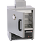 Lab Oven, Forced Air Model; 450°F (232°C), .6 cu. ft. (17L) capacity. Bi-metal temperature controller, ±2° sensitivity. 115V, 60 Hz, 800 watts minimum. Inside: 12" x 10" x 8.6" (305 x 254 x 218mm) Overall: 14" x 12" x 20.5" (356 x 305 x 521mm)